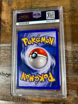 POKEMON 2001 League Black Star Promo SURFING PIKACHU #28 PSA 8 RARE - Image 2