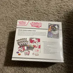 Pokemon Elite Trainer Box Scarlet & Violet White Flare Reshiram TCG See Pictures - Image 5