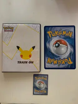 HOOPA V PROMO + CELEBRATIONS JUMBO / OVERSIZE BINDER - POKEMON TCG NEW - Image 2