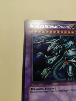 Yu-Gi-Oh! Blue-Eyes Ultimate Dragon JMP-EN005 Secret Rare Limited Edition LP - Image 2