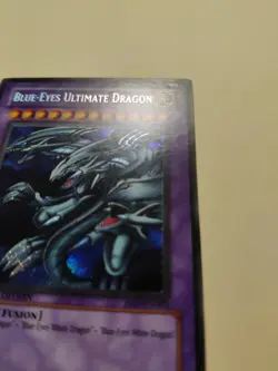 Yu-Gi-Oh! Blue-Eyes Ultimate Dragon JMP-EN005 Secret Rare Limited Edition LP - Image 3