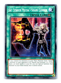 Sky Striker Mecha - Shark Cannon - MP19-EN266 - Common 1st Edition Yugioh - Image 1