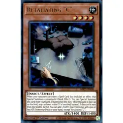 Retaliating C GFP2-EN108 Yu-Gi-Oh! Card Ultra Rare 1st Edition - Image 1