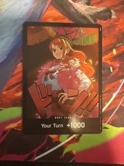 Nami Foil DON!! Card EB-03 One piece Heroines Edition - ENGLISH - Image 1