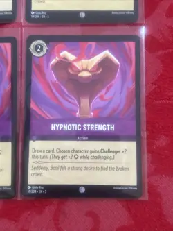4x Disney Lorcana Shimmering Skies - Hypnotic Strength #59/204 x4 - Image 5