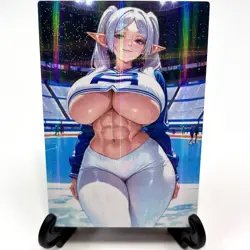 Frieren: Beyond Journey's End Sexy Anime Waifu Girl Lewd Goddess Story Art Card - Image 2