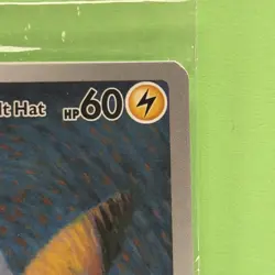 PIKACHU VAN GOGH WITH GREY FELT HAT SVP EN 085 PROMO POKEMON CARD-SEALED - Image 2