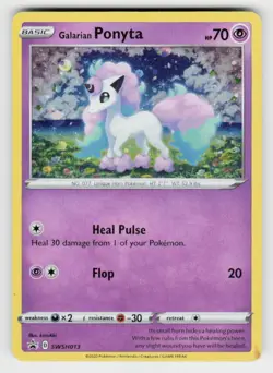 SWSH: Sword & Shield Promo Cards #SWSH013 Galarian Ponyta - Image 1