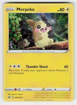 SWSH: Sword & Shield Promo Cards #SWSH012 Morpeko - Image 1