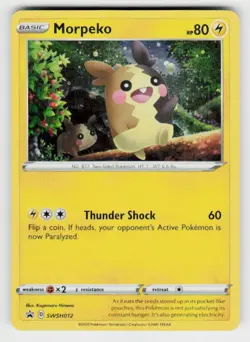 SWSH: Sword & Shield Promo Cards #SWSH012 Morpeko - Image 1