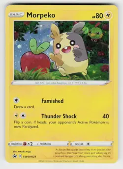 SWSH: Sword & Shield Promo Cards #SWSH031 Morpeko - Image 1