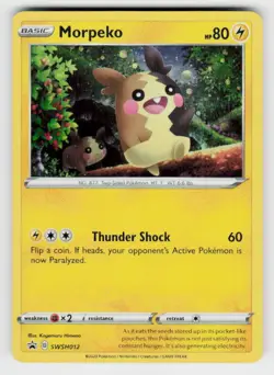 SWSH: Sword & Shield Promo Cards #SWSH012 Morpeko - Image 1