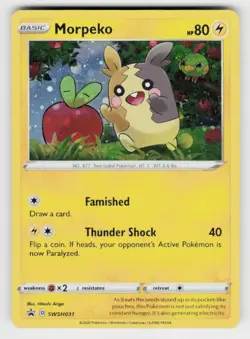 SWSH: Sword & Shield Promo Cards #SWSH031 Morpeko - Image 1