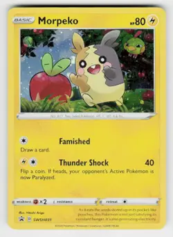 SWSH: Sword & Shield Promo Cards #SWSH031 Morpeko - Image 1
