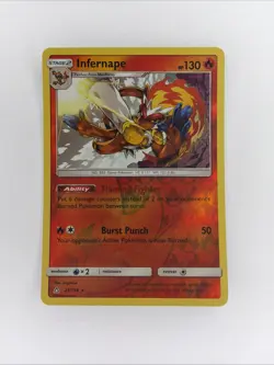 Infernape 23/156 Sm-Ultra Prism Reverse Holo - Pokemon Card - Image 1