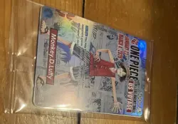One Piece NCAA Promo Card Monkey D. Luffy US College Basketball Illini 2/27/26 - Image 1