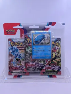 Pokemon Trading Card Games Scarlet & Violet 3 Pack Blister - Dondozo - Image 1