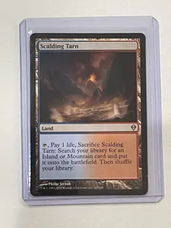Magic the Gathering Scalding Tarn Zendikar Card Regular - Image 3