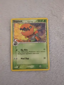 Trapinch 84/110 EX Holon Phantoms Pokemon Card LP - Image 1