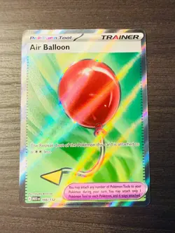 Pokemon TCG Air Balloon Mega Evolution Ultra Rare Trainer Card 166/132 - Image 2