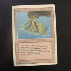 Magic the Gathering MTG card: Volcanic Island Revised Edition - Image 1