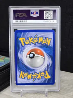 Pokemon Card 2008 Diamond & Pearl Majestic Dawn Leafeon Holo 24/100 PSA 8 Swirl - Image 4