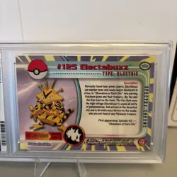 Topps Chrome Electabuzz Pokemon Spectra Card #125 PSA 10 - Image 4