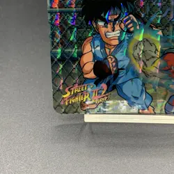 Street Fighter II' 1993 Carddas TCG CAPCOM BANDAI Japan Card #68 RYU vs VEGA T43 - Image 4