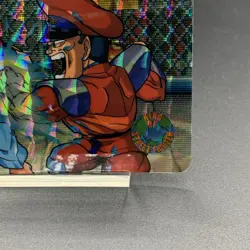 Street Fighter II' 1993 Carddas TCG CAPCOM BANDAI Japan Card #68 RYU vs VEGA T43 - Image 5