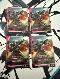 Buster Gundam (GD01-046) | Gundam Card Game - Newtype Rising | LR x1 - Image 1