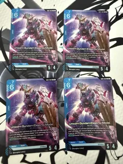 GD01-002 Unicorn Gundam (Destroy Mode) LR Gundam Card Game x1 - Image 1