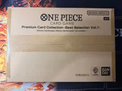 One Piece TCG Best Selection Vol 1 Premium Card Collection ENG Sealed - Image 1