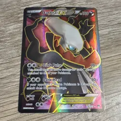Pokemon Darkrai EX Ultra Rare Full Art Holo Card 180 HP Breakpoint 118/122 - Image 1