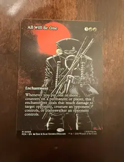 MTG All Will Be One NoN-Foil (Borderless) | TMNT Eternal-Legal #0008 - Image 1