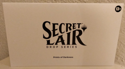 MTG Secret Lair ~ Prints of Darkness ~ Sealed in Hand! - Image 1