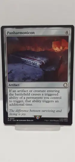 PANHARMONICON - UNIVERSES BEYOND: FALLOUT MTG MAGIC THE GATHERING (PIP) - Image 1