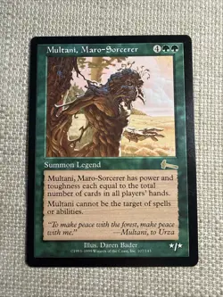 Multani, Maro-Sorcerer LP Urza's Legacy MTG Magic the Gathering - Image 1