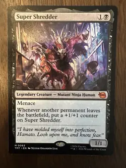Super Shredder : MTG / Teenage Mutant Ninja Turtles #0083 / NM *Ships Today* - Image 1