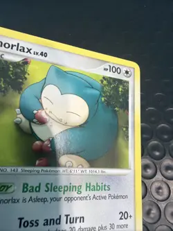 Pokemon Rising Rivals Snorlax Common Card 81/111 NM- - Image 3