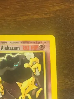 Pokemon Vintage Holo Sabrina's Alakazam 16/132 Gym Challenge Wotc - Image 3