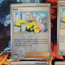 4x Iono 185/193 Lot Reverse Paldea Evolved - Pokemon TCG - Playset - Image 2