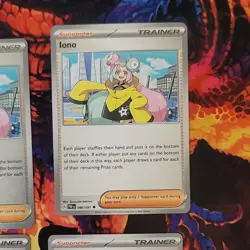 4x Iono 185/193 Lot Reverse Paldea Evolved - Pokemon TCG - Playset - Image 3