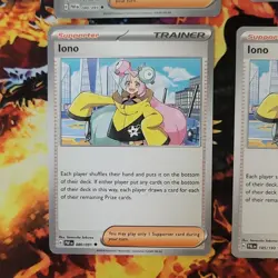 4x Iono 185/193 Lot Reverse Paldea Evolved - Pokemon TCG - Playset - Image 5