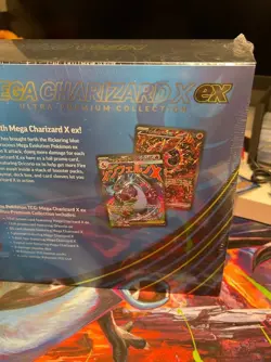 Pokemon Mega Charizard X ex Ultra Premium Collection Box Sealed New UPC - Image 2