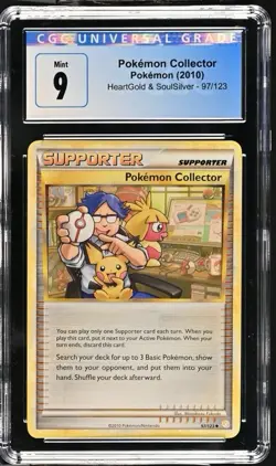 Pokemon Collector 97/123 - HeartGold SoulSilver - CGC 9 - Image 1