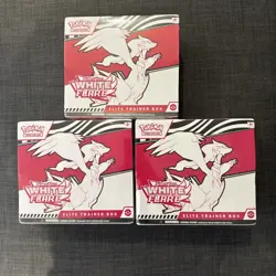 Pokemon White Flare Elite Trainer Box ETB x3 - New & Sealed - Image 1