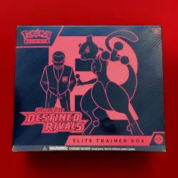 Pokemon TCG Scarlet & Violet Destined Rivals Elite Trainer Box Factory Sealed - Image 1