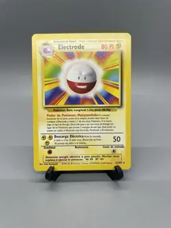 Electrode 21/102 Pokemon Base Set Spanish Espanol - Image 1