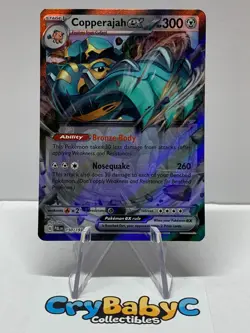 Pokemon Copperajah ex 150/193 Paldea Evolved Scarlet & Violet Double Rare - Image 1