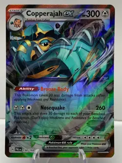 Pokemon Copperajah ex 150/193 Paldea Evolved Scarlet & Violet Double Rare - Image 2
